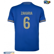 Moški Nogometni dresi AS Monaco Denis Zakaria #6 Gostujoči 2025-26 Kratek Rokav